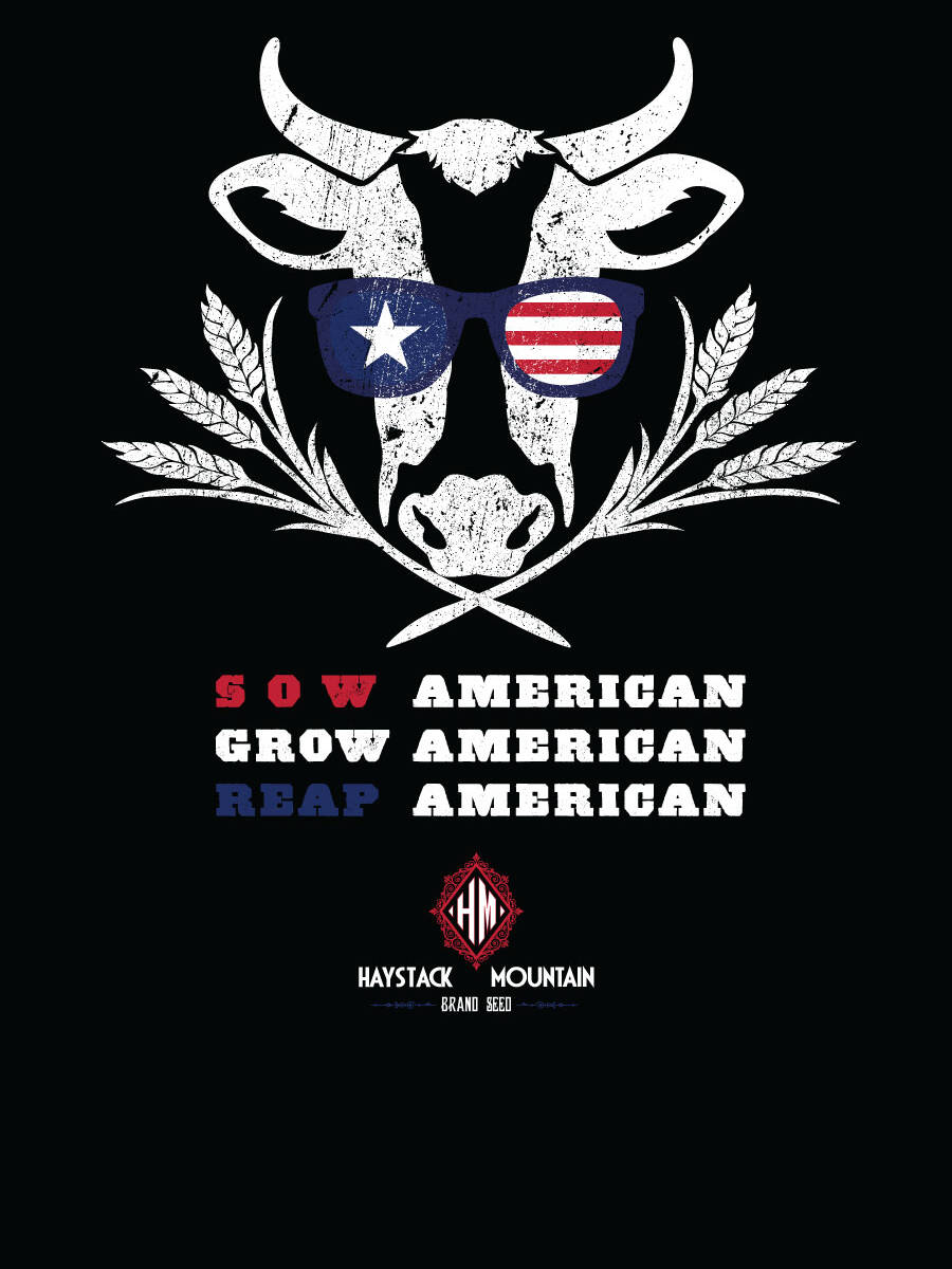 'MERICA cow tee shirt