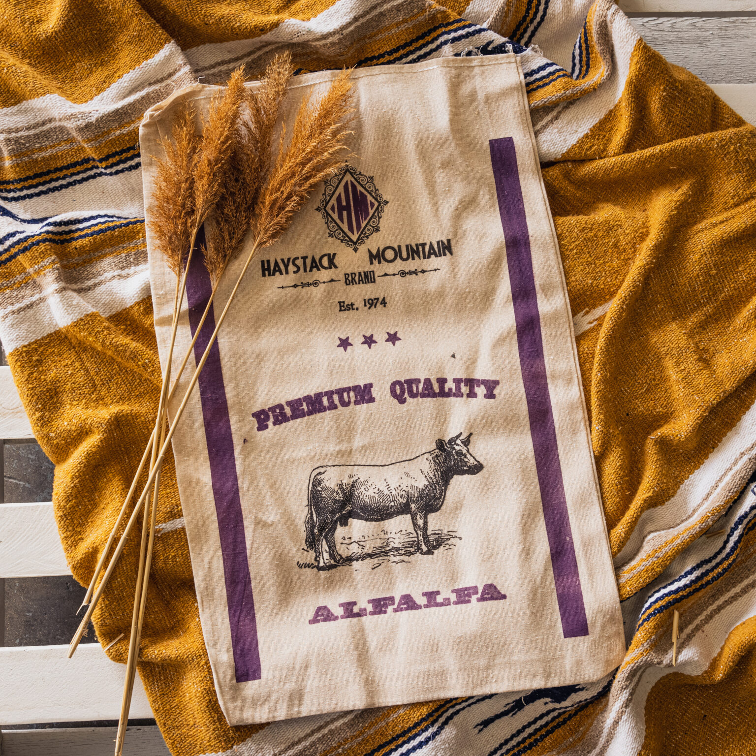 Old Fashioned Cotton Alfalfa Seed Bag (50 lb.) Great Basin Seeds